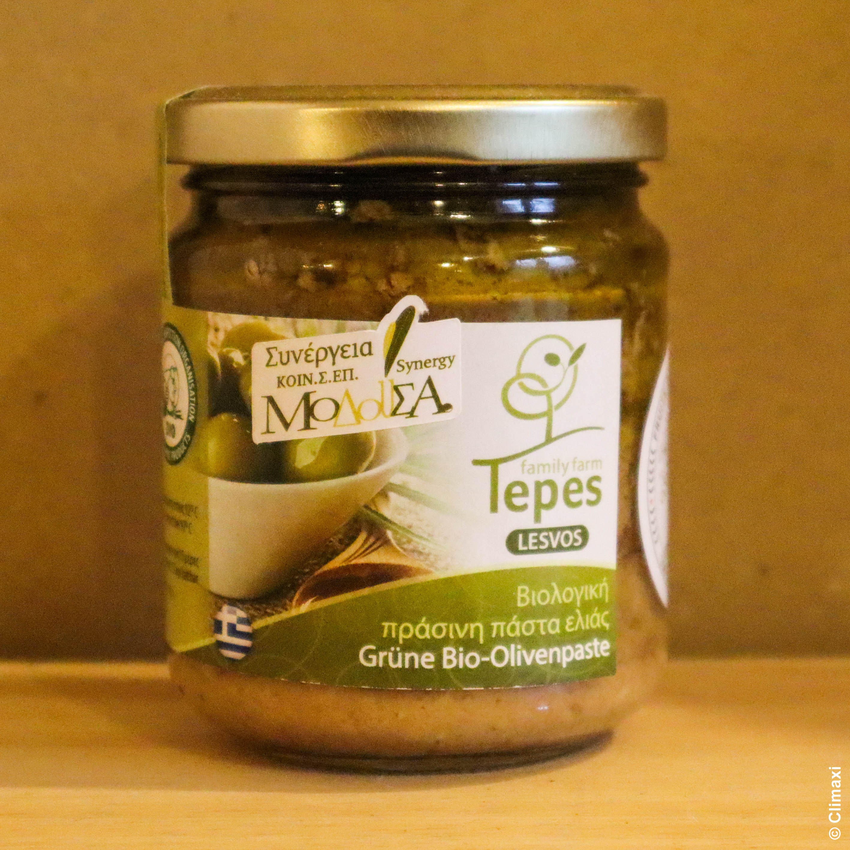 TAPENADE VAN GROENE OLIJVEN BIO EcoFair