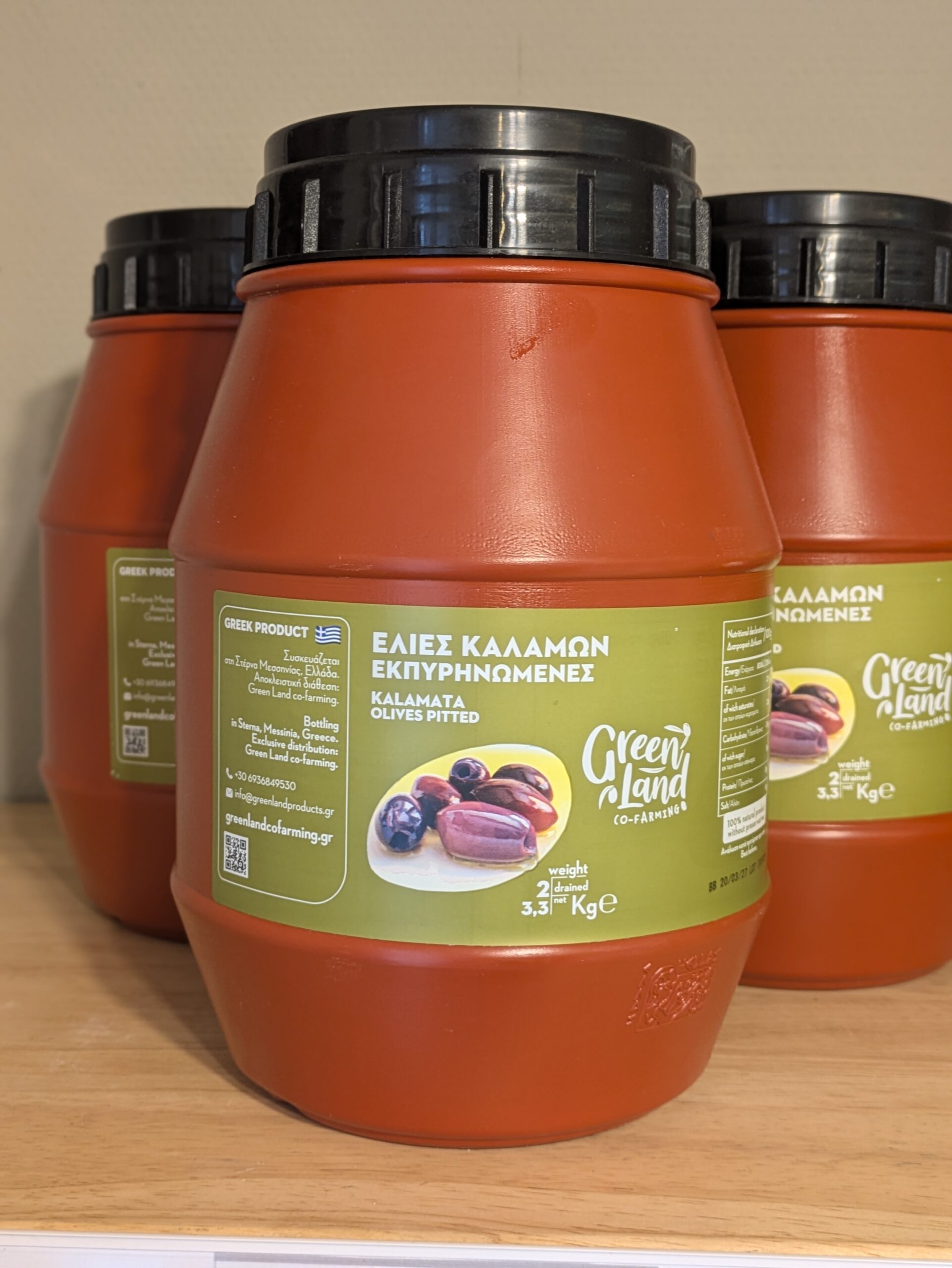 2Kg Kalamata ontpitte olijven